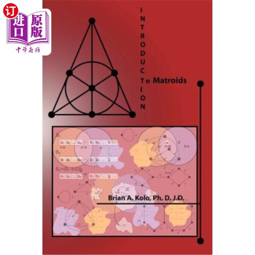 海外直订Introduction to Matroids 拟阵导论