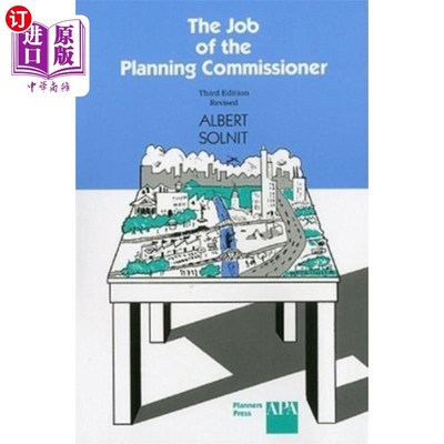 海外直订Job of the Planning Commissioner 规划专员的工作