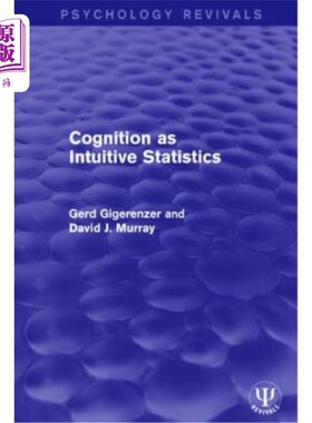 海外直订Cognition as Intuitive Statistics 认知是直观的统计