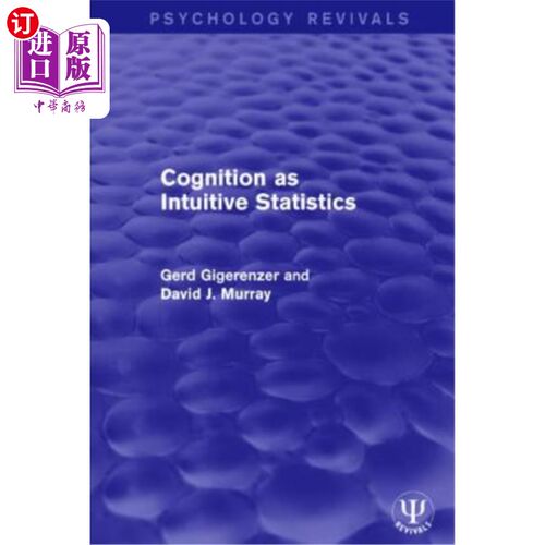 海外直订Cognition as Intuitive Statistics 认知是直观的统计
