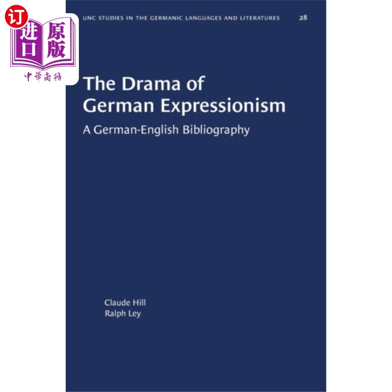 海外直订Drama of German Expressionism 德国表现主义戏剧
