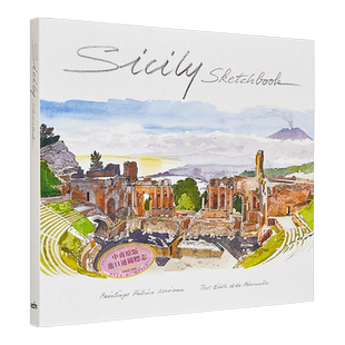 Sicily Sketchbook 进口艺术 西西里岛写生簿 水彩绘画画册画集【中商原版】