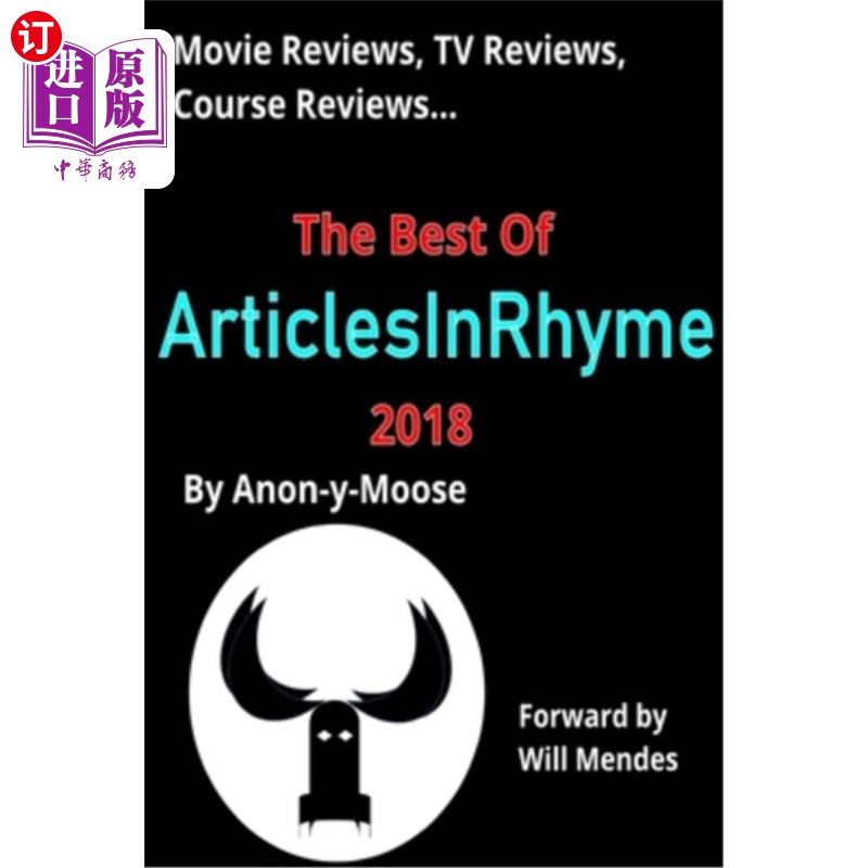 海外直订Movie Reviews, TV Reviews, Course Reviews...The Best of ArticlesInRhyme 2018 电影评论、电视评论、课程评论…