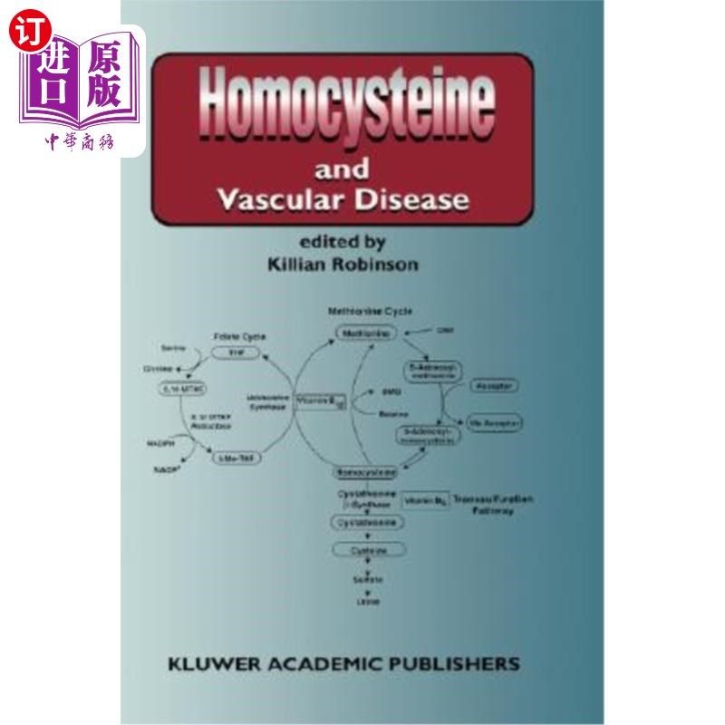 海外直订医药图书Homocysteine and Vascular Disease 同型半胱氨酸与血管疾病