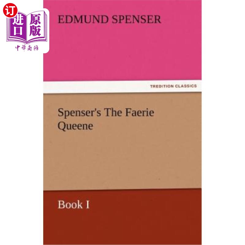 海外直订Spenser's the Faerie Queene, Book I 斯宾塞的《仙后》第一卷
