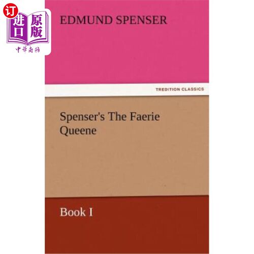 海外直订Spenser's the Faerie Queene, Book I 斯宾塞的《仙后》第一卷