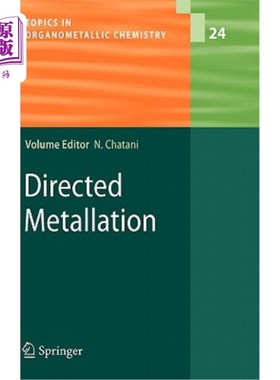 海外直订Directed Metallation 定向金属化