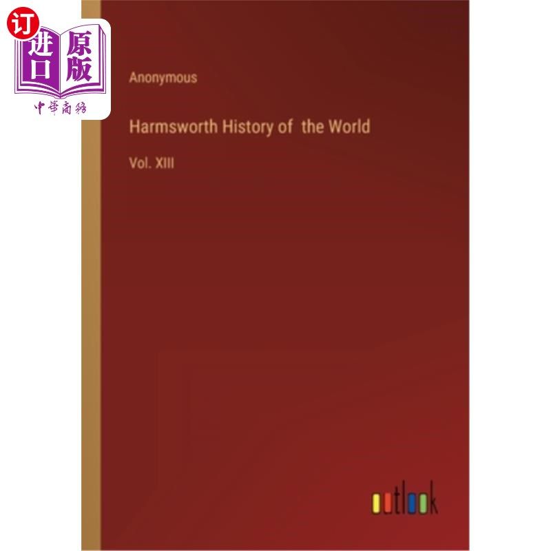 海外直订harmsworth history of the world: vol.