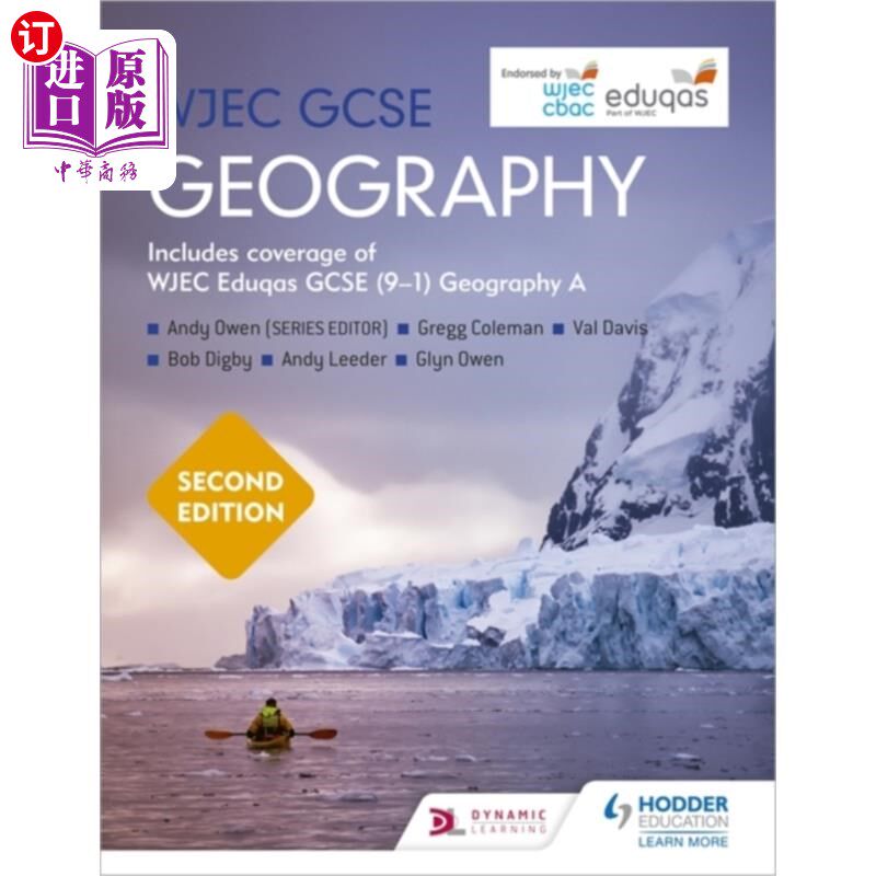 海外直订WJEC GCSE Geography Second Edition WJEC GCSE地理第二版