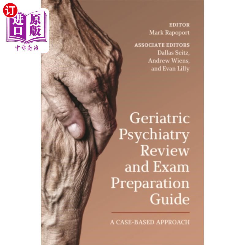 海外直订医药图书Geriatric Psychiatry Review and Exam Preparation... 老年精神病学审查和考试准备指南