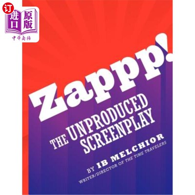 海外直订Zappp! the Original Screenplay Zappp !原剧本