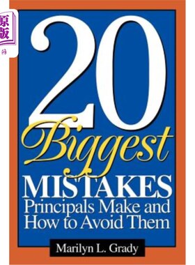 海外直订20 Biggest Mistakes Principals Make and How to Avoid Them