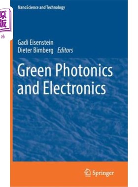 海外直订Green Photonics and Electronics 绿色光子学与电子学