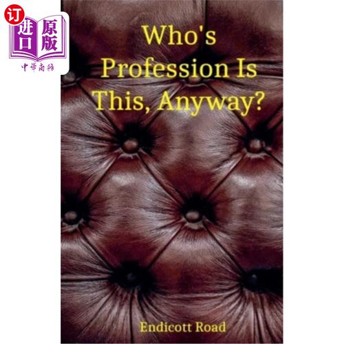 海外直订Who's Profession Is This, Anyway? 这到底是谁的职业？