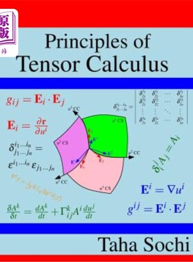 海外直订Principles of Tensor Calculus: Tensor Calculus 张量微积分原理：张量微积分