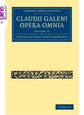 海外直订医药图书Claudii Galeni Opera Omnia 克劳迪加莱尼歌剧院