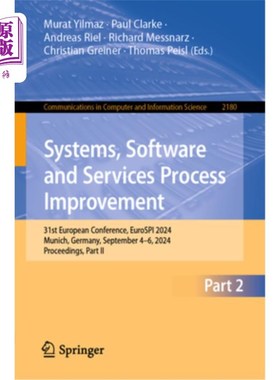 海外直订Systems, Software and Services Process Improvement: 31st European Conference, Eu Systems, S