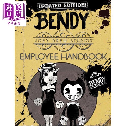 班迪与油印机 乔伊德鲁工作室员工手册 新版 英文原版 Bendy and the Ink Machine Joey Drew Employee Handbook【中商原版】