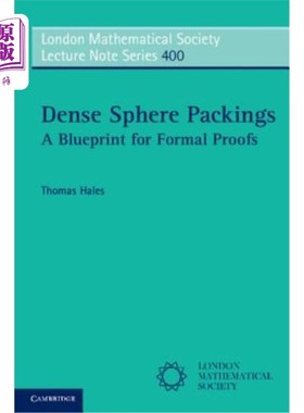 海外直订Dense Sphere Packings: A Blueprint for Formal Proofs 密集领域包装