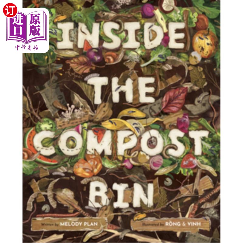 海外直订Inside the Compost Bin 在堆肥箱里