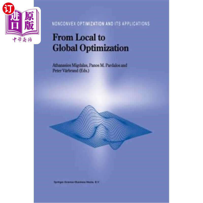 海外直订From Local to Global Optimization 从局部到全局优化