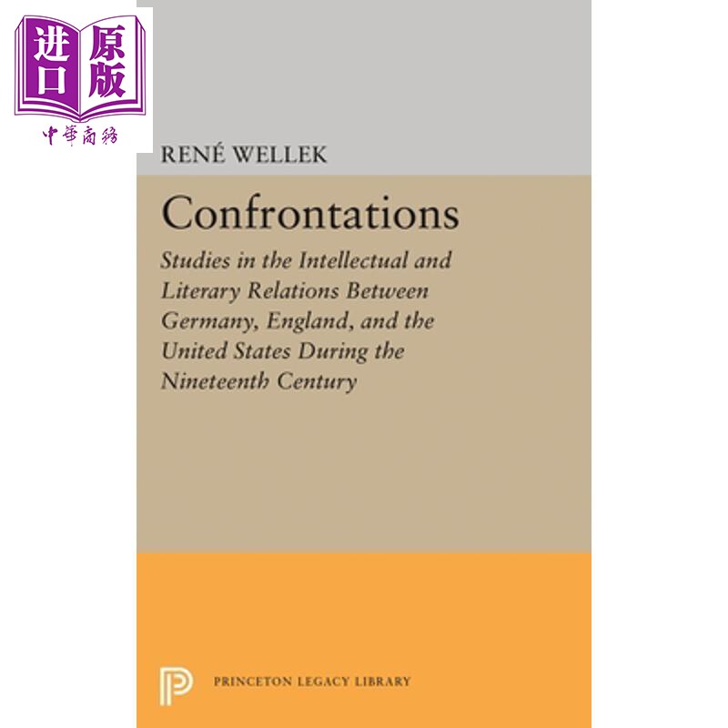 预售 对抗 Confrontations 英文原版 Rene Wellek【中商原版】