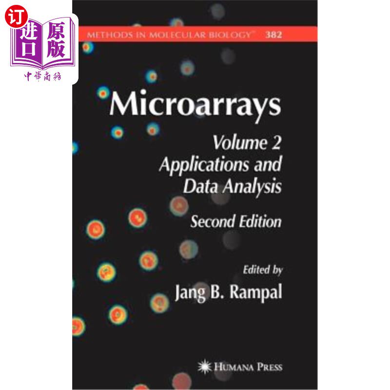 海外直订Microarrays: Volume 2, Applications and Data Analysis 微阵列:卷2，应用和数据分析