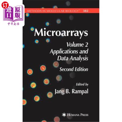 海外直订Microarrays: Volume 2, Applications and Data Analysis 微阵列:卷2，应用和数据分析