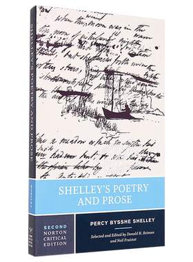 Shelley’s Poetry and Prose 英文原版 雪萊的诗歌 戏剧和散文 诺顿文学解读系列 Percy Bysshe Shelley【中商原版】