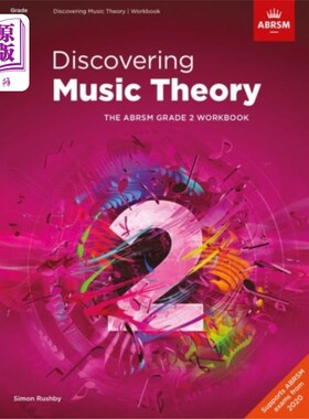 海外直订Discovering Music Theory, The ABRSM Grade 2 Work... 发现音乐理论，ABRSM二级练习册