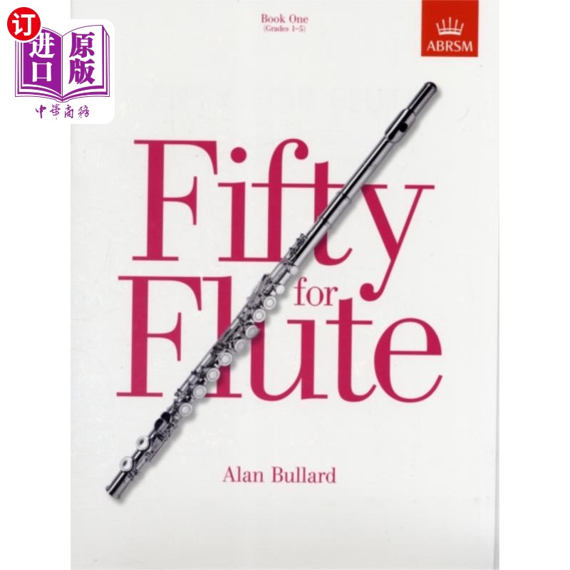 海外直订Fifty for Flute, Book One 《长笛》第一册五十元
