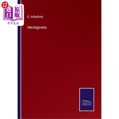 海外直订Herzegovina 黑塞哥维纳