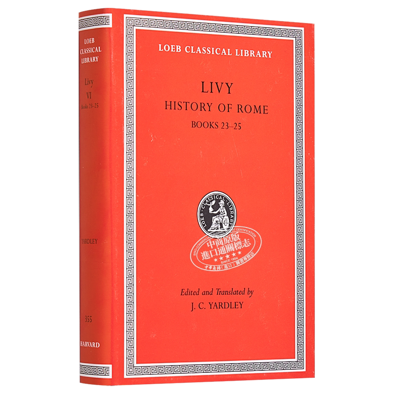 蒂托 李维 罗马史 卷六 洛布古典丛书 原文拉英对照版 英文原版 History of Rome Volume VI Livy【中商原版】