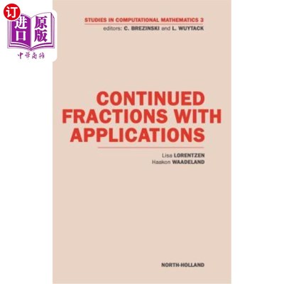 海外直订Continued Fractions with Applications 连分式及其应用