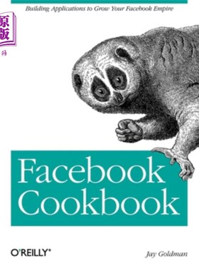 海外直订Facebook Cookbook Facebook的食谱