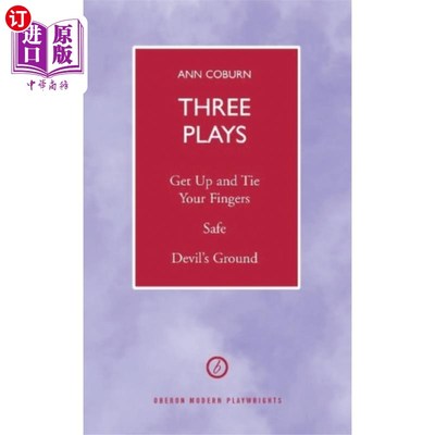 海外直订Coburn: Three Plays 科伯恩：三个剧本
