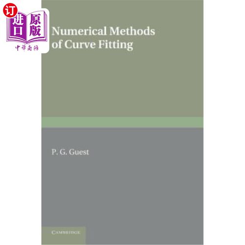 海外直订Numerical Methods of Curve Fitting 曲线拟合的数值方法P.G.客人