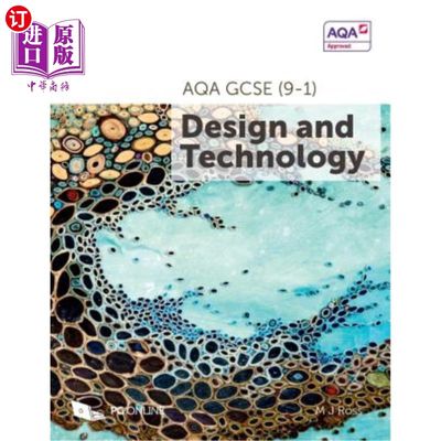 海外直订AQA GCSE (9-1) Design & Technology 8552 AQA GCSE（9-1）设计与技术8552