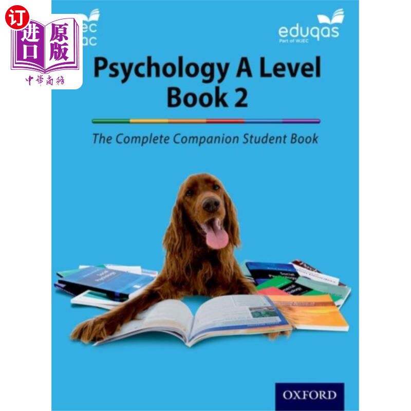 海外直订Complete Companions for WJEC and Eduqas Year 2 A... 完整的同伴WJEC和Eduqas二年级A级心理学学生书