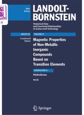 海外直订Phyllosilicates 层状硅酸盐