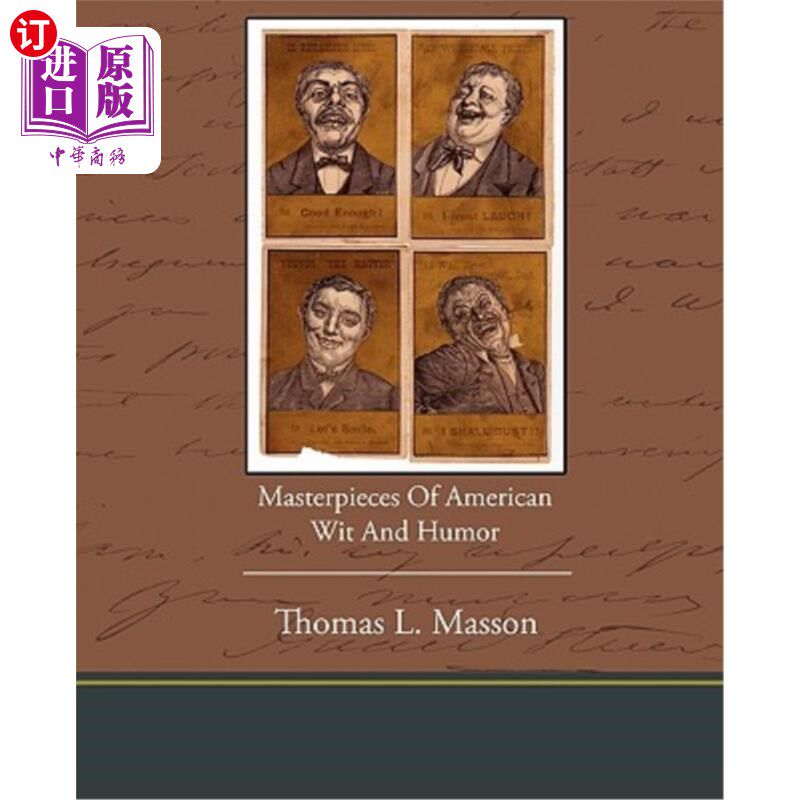 海外直订Masterpieces of American Wit and Humor 美国智慧与幽默的杰作
