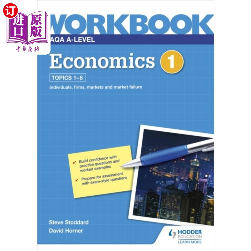 海外直订AQA A-Level Economics Workbook 1 AQA A-Level经济学练习册