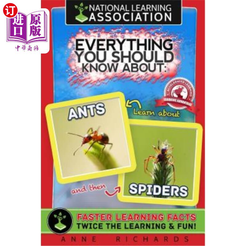 海外直订Everything You Should Know About: Ants and Spiders 你应该知道的一切:蚂蚁和蜘蛛