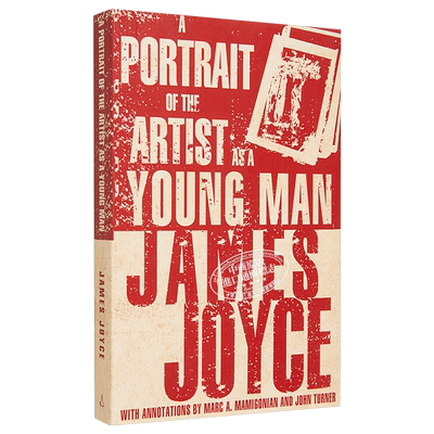 一个青年艺术家的画像 诺顿插图注释版 A Portrait of the Artist as a Young Man 英文原版 James Joyce 【中商原版】