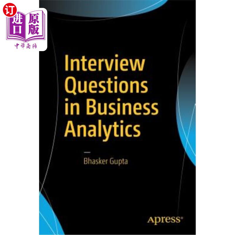 海外直订Interview Questions in Business Analytics 商业分析中的面试问题
