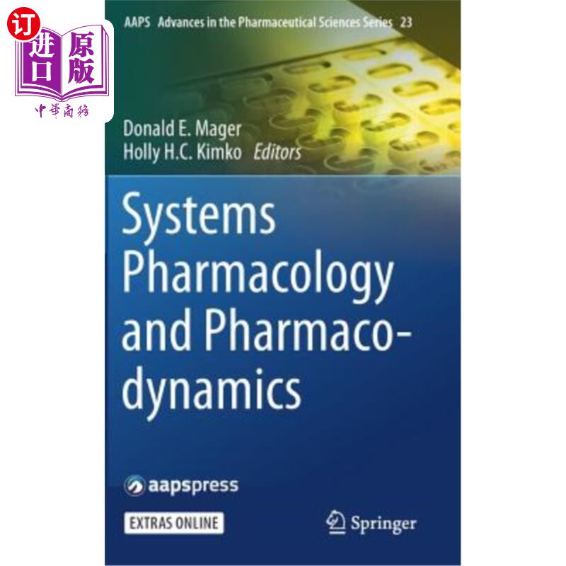 海外直订医药图书Systems Pharmacology and Pharmacodynamics 系统药理学和药效学