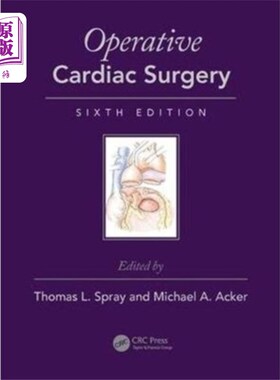 海外直订医药图书Operative Cardiac Surgery 心脏外科手术
