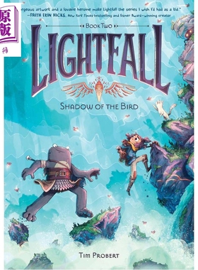 预售 光之坠落 鸟影 奇幻冒险漫画 Lightfall Shadow of the Bird 英文原版 Tim Probert 图像流行小说【中商原版】