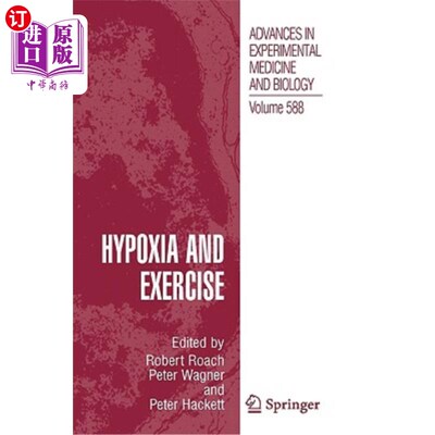 海外直订Hypoxia and Exercise 低氧与运动
