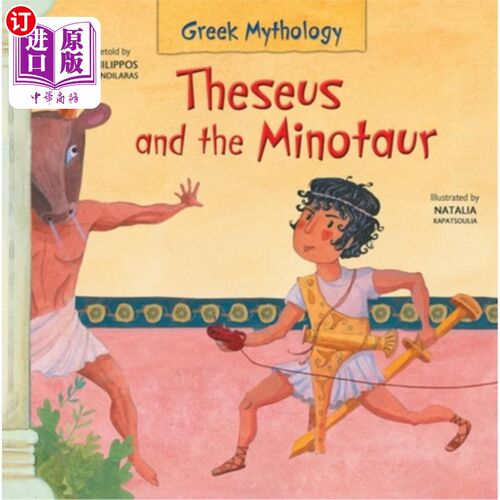 海外直订Theseus and the Minotaur 忒修斯和牛头怪